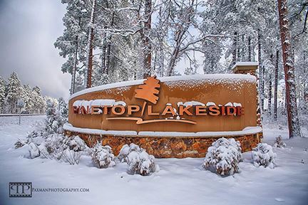 Pinetop-Lakeside sign